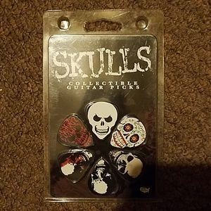 Skulls collectable guitar picks